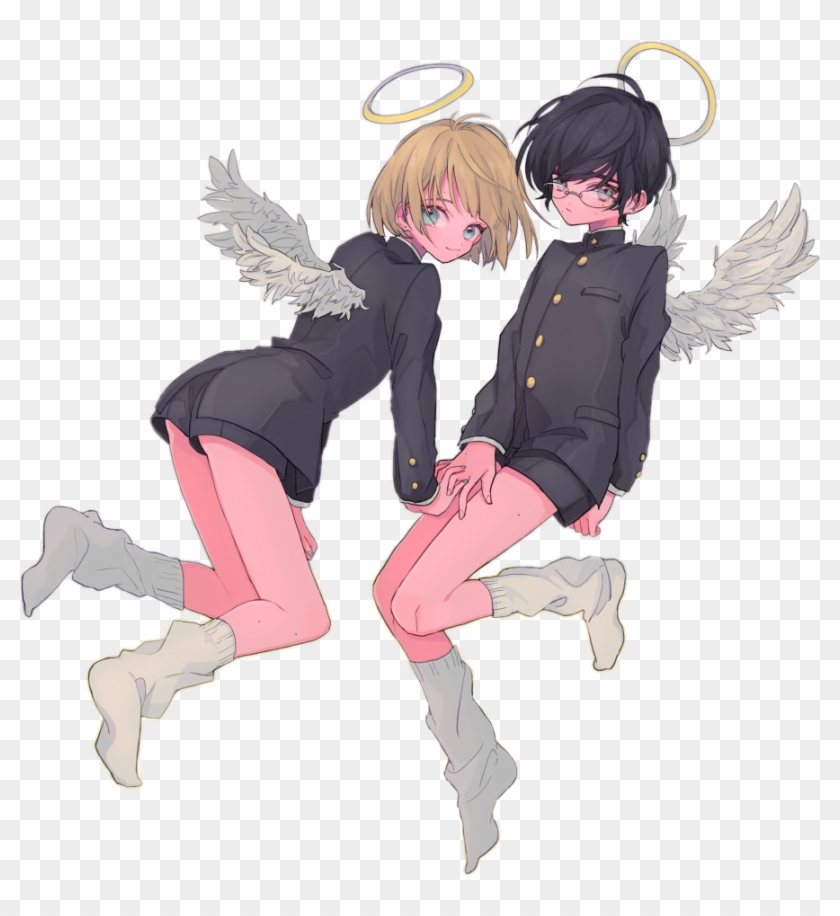 #angels #1004 #anime #boys #cute #kawaii #manga #japan - Cartoon Clipart #3758551