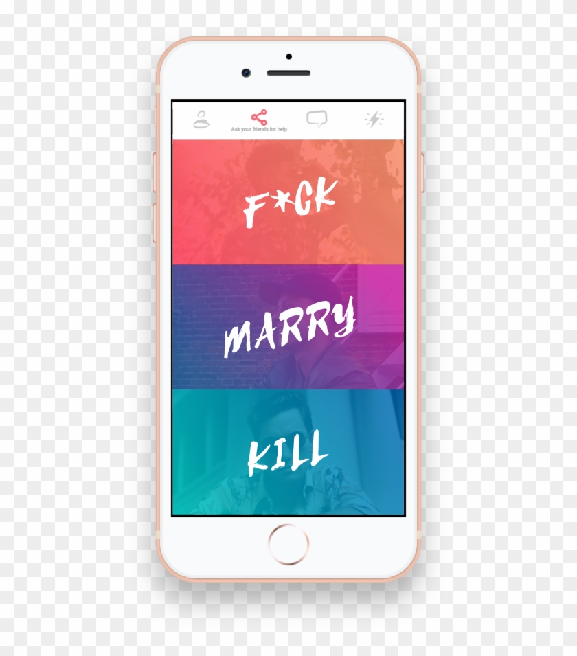 Phone Screen - Smash Marry Kill Clipart