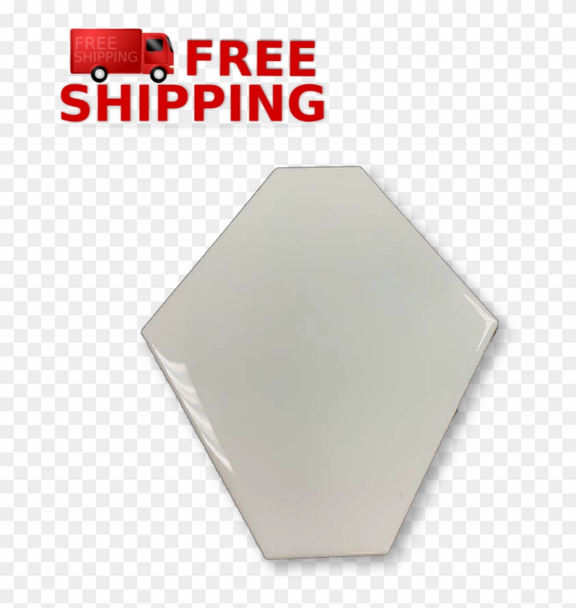 8" Elongated Hexagon - Tool Clipart
