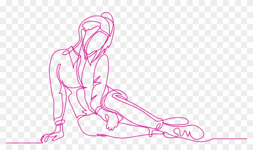 About Addyi - Girl Drawing On Floor Sad Clipart
