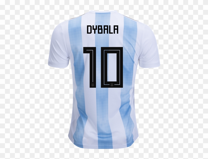 Argentina 2018 Home Jersey Dybala - Messi Argentina Jersey 2018 Clipart #3759613