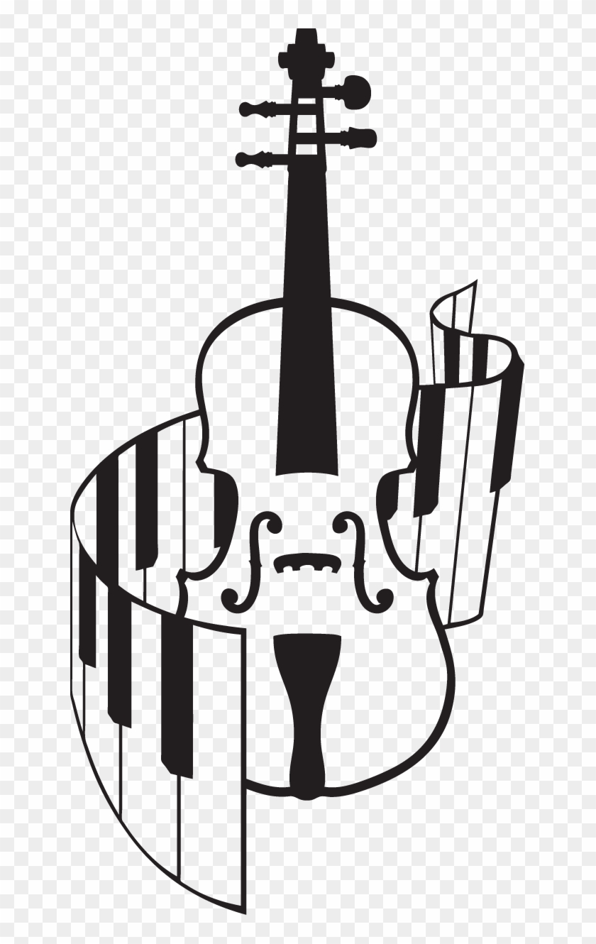 Collection Of And Clipart High Quality - Violin And Piano Clip Art - Png Download