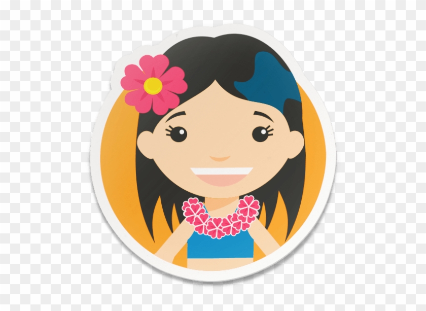 Hawaiana - Cartoon Clipart #3760000