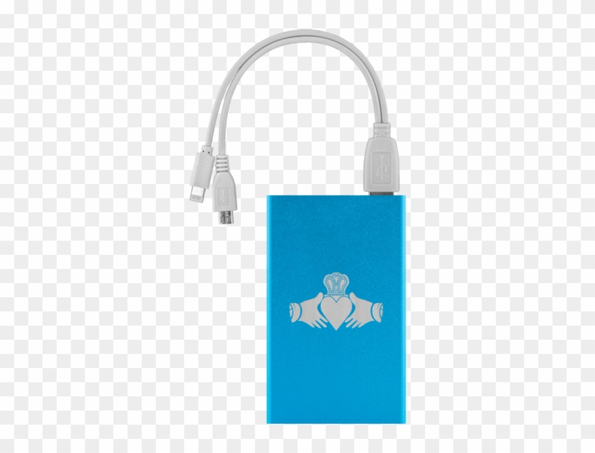 Irish Claddagh Power Bank - Battery Charger Clipart #3760098
