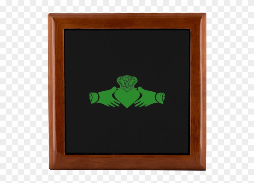 Irish Claddagh Jewelry Box ☘️ - Picture Frame Clipart #3760179