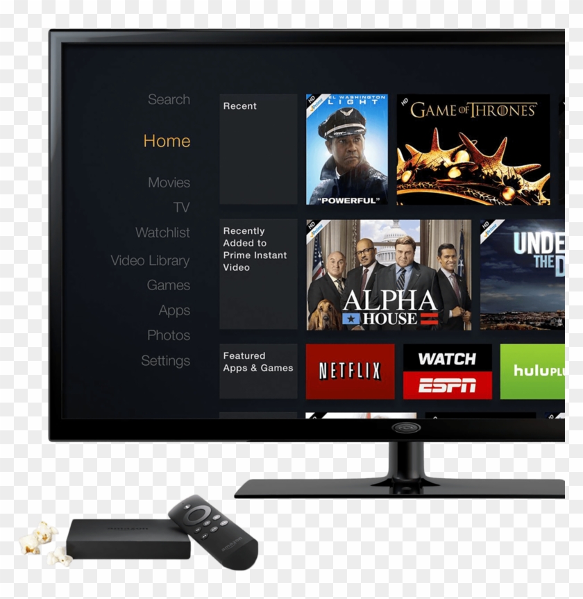 Amazon Fire Stick Png , Png Download - Amazon Prime Video Ui Clipart #3760265