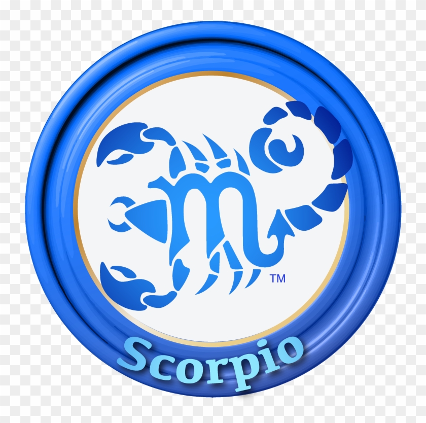 Zodiac Sign - Scorpio - Circle Clipart #3760382