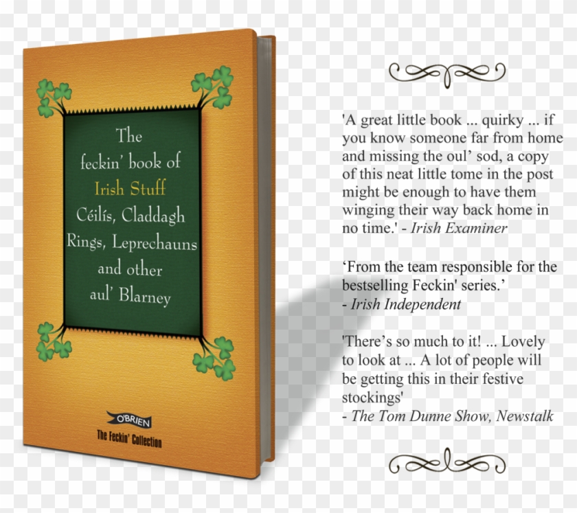 Packed Full Of Hilarious Banter And Craic, The Feckin' - Book Cover Clipart