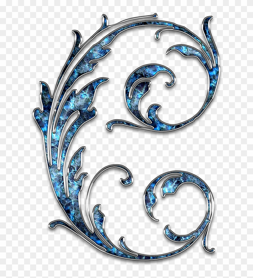 Letter Letter C C - Leafy Font Clipart #3760447