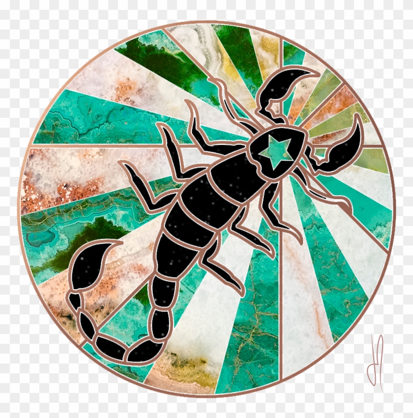 Ja Scorp Green 2 - Circle Clipart #3760685