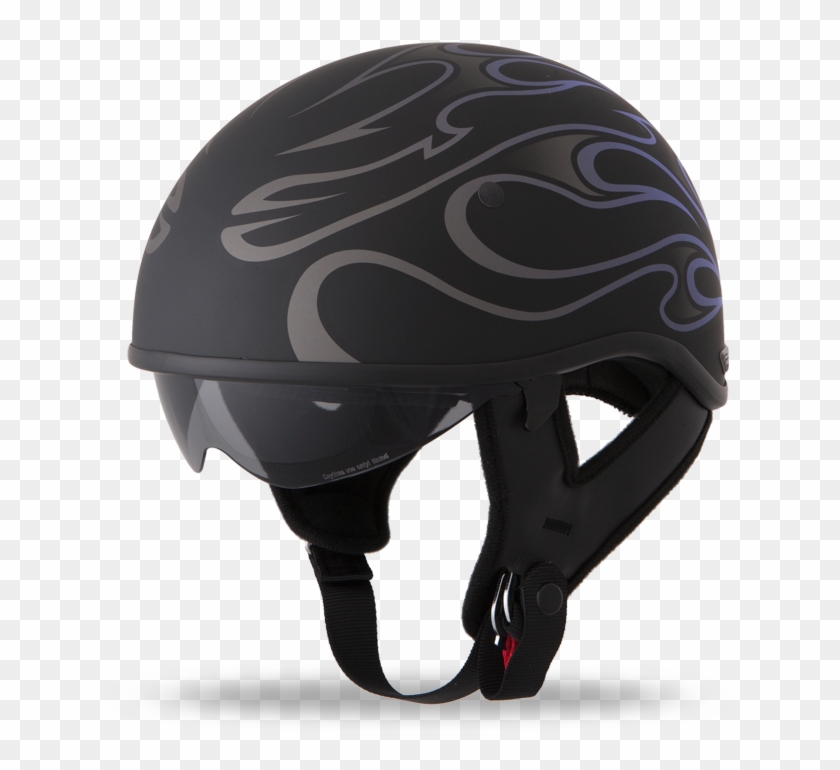 Purple Flame $79 - Открытые Шлемы Для Мотоциклов Clipart #3760751