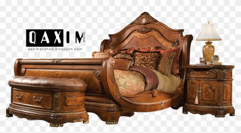 High Definition Furniture Images Free Transparent In - Solid Wood Sleigh Bed Frame Clipart