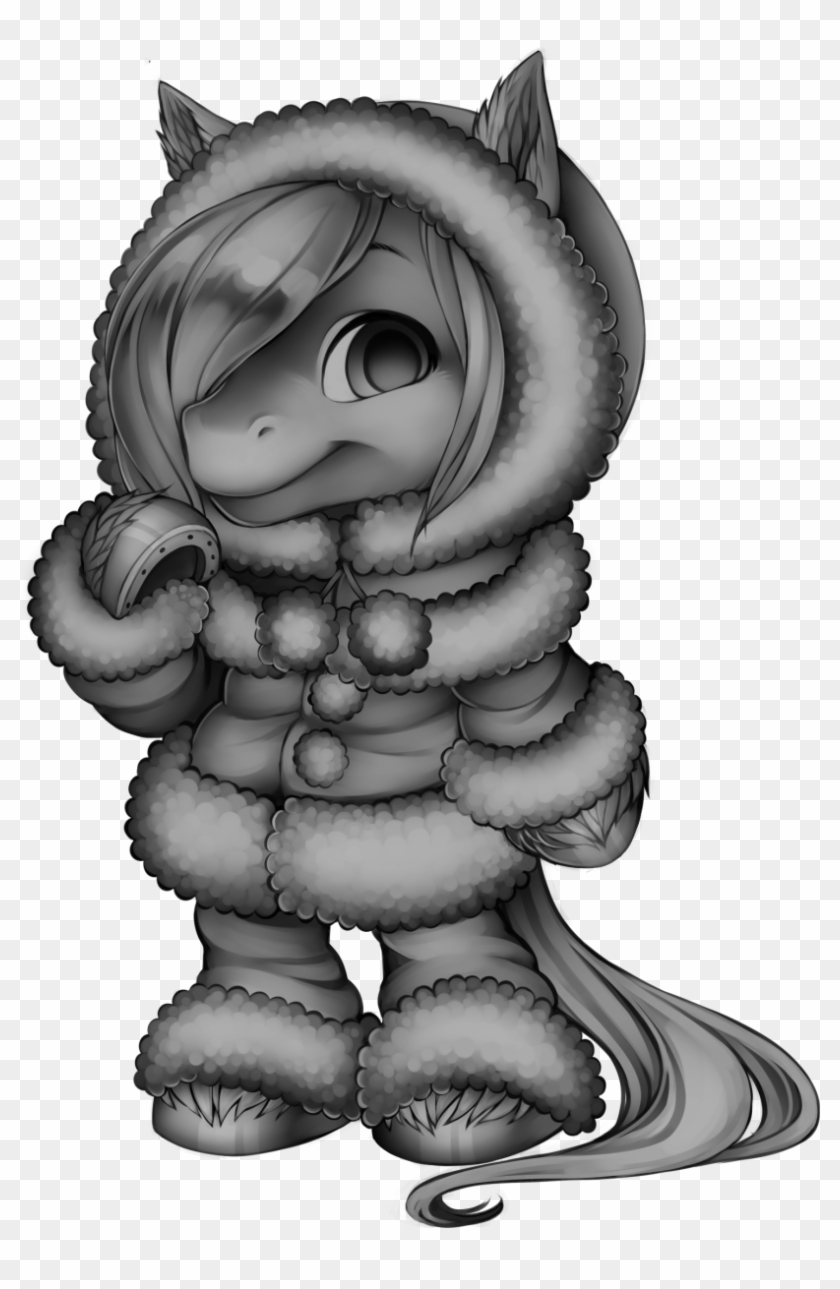 Furvilla Tigereye Peak Fluffy Coat Horse - Cartoon Clipart