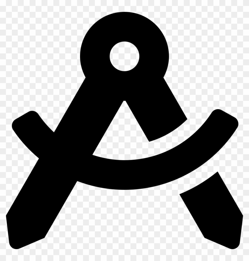 Font Awesome 5 Solid Drafting-compass - Solid Clipart