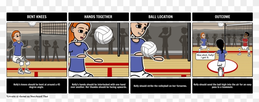 Psychomotorická Doménová Volejbalová Forma - Cartoon Clipart