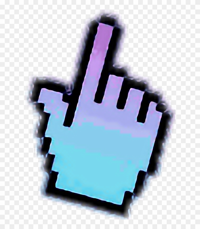 #cursor #tumblr - Hand Cursor 3d Clipart