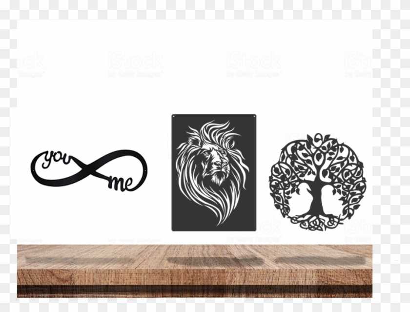 Metal Art Wall Decor Art - Graphic Design Clipart #3761266