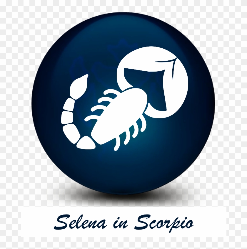 Scorpio Orb Text - Stone For Scorpio Man Clipart #3761334