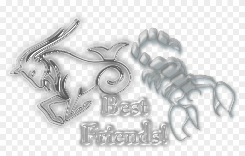 Best Friends Astrologically For Capricorn Clipart #3761390