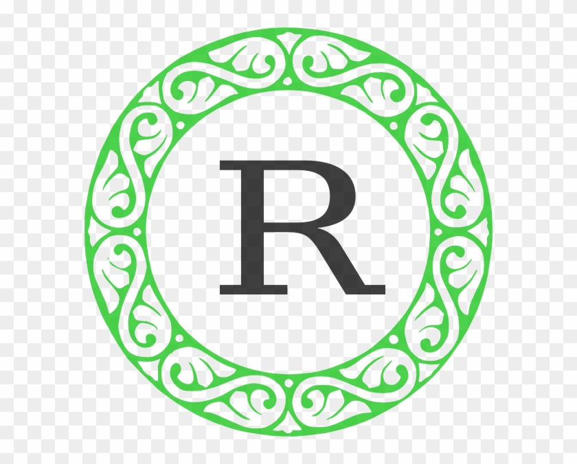 Monogram R Clip Art - Letter L In A Circle - Png Download #3761394