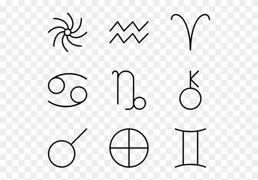 Astrology - Circle Clipart #3761548