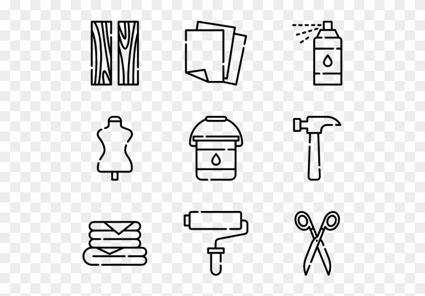 Arts And Crafts Icon Clipart