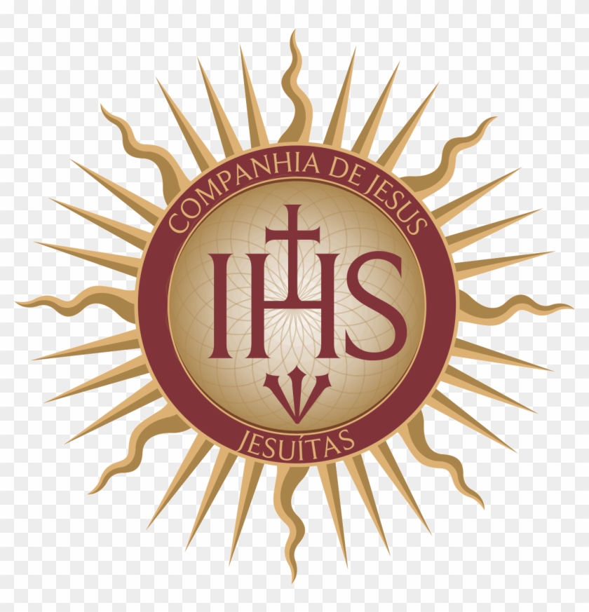 Este Monograma Tiene Su Origen En La Abreviatura Ih∑ - Companhia De Jesus Jesuitas Clipart #3761621