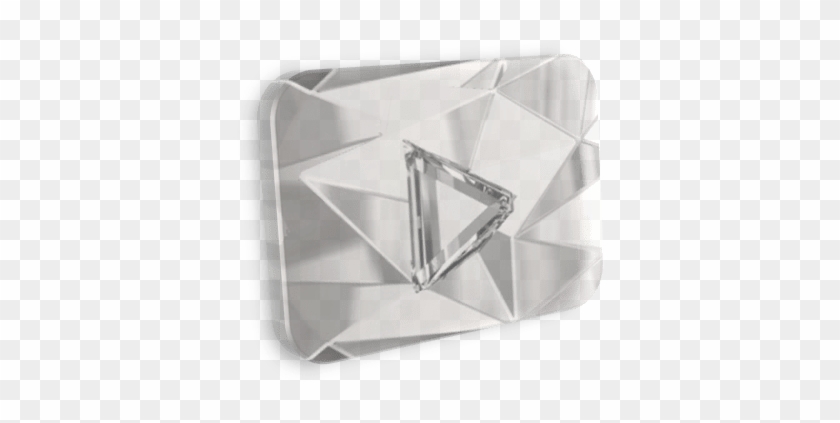 Diamond Play Button Devianart - Diamond Play Button Transparent Clipart