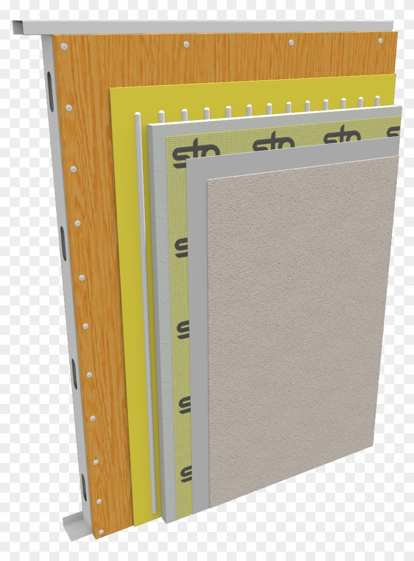 Stotherm® Ci Hi Ply 1177 Sm & Lm Eifs System - Plywood Clipart