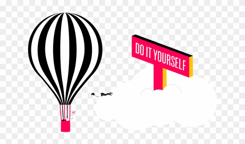 More Interested In The Retro Jams Stay Gold Holds Its - Hot Air Balloon Clipart
