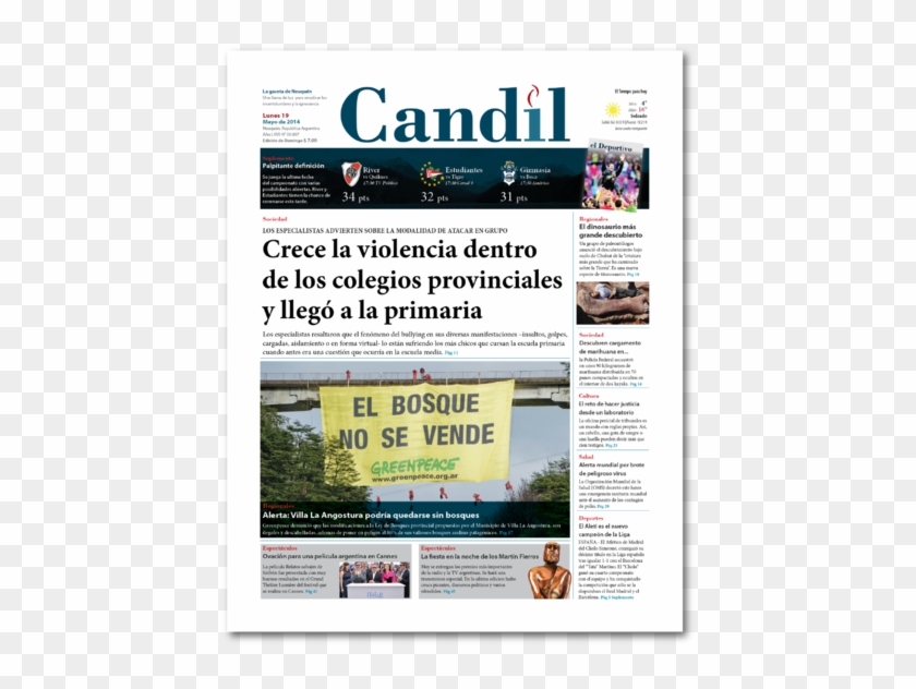 Periódico Candil 1 - Online Advertising Clipart