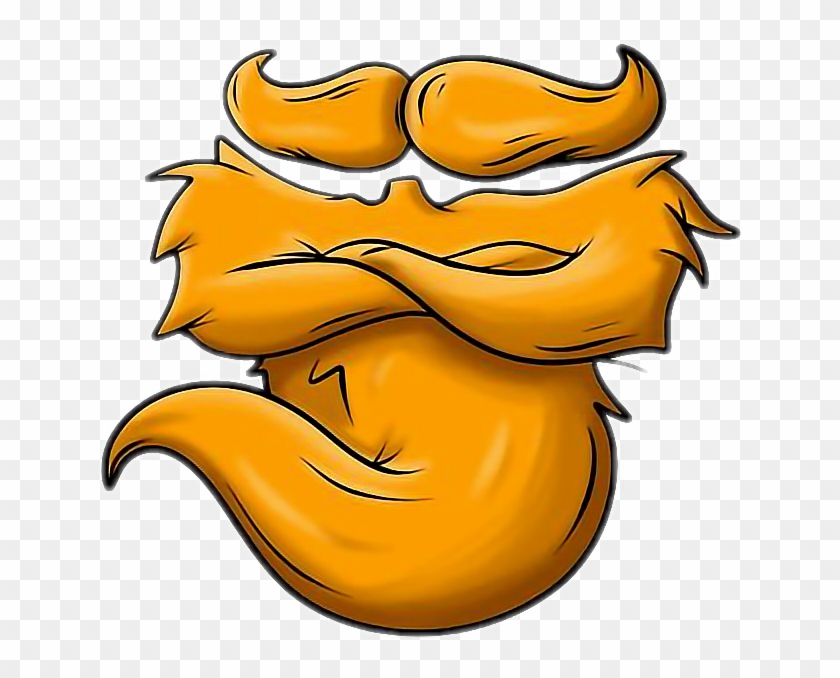 #mustache #beard #facialhair #comic #hair #clipart - Png Download #3762785