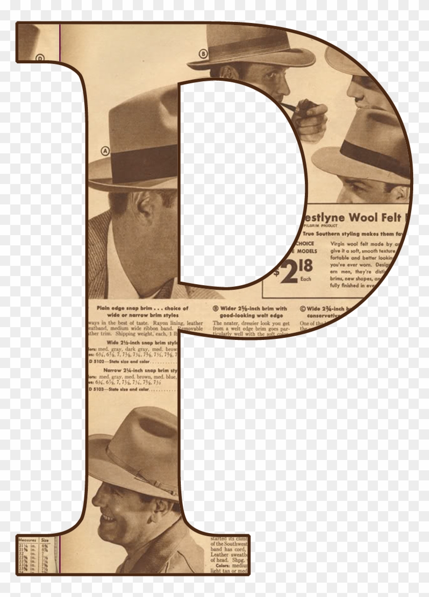 Alfabeto En Periodico Antiguop - Abecedario De Periodico K Clipart