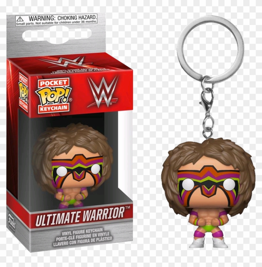 Funko Pop Vinyl - Wwe Ultimate Warrior Pocket Pop Clipart