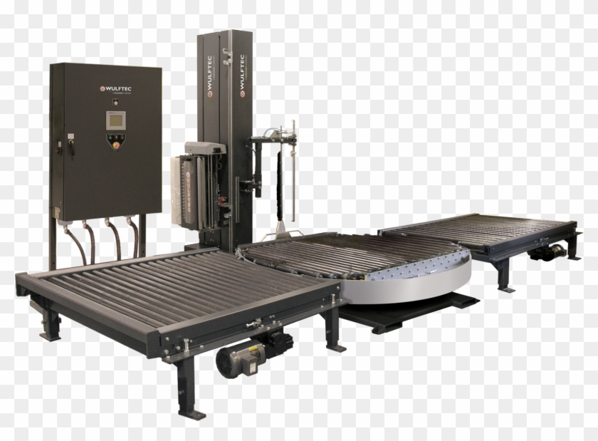 Automatic Turntable Stretch Wrapper - Wulftec Wrapper Clipart #3763369