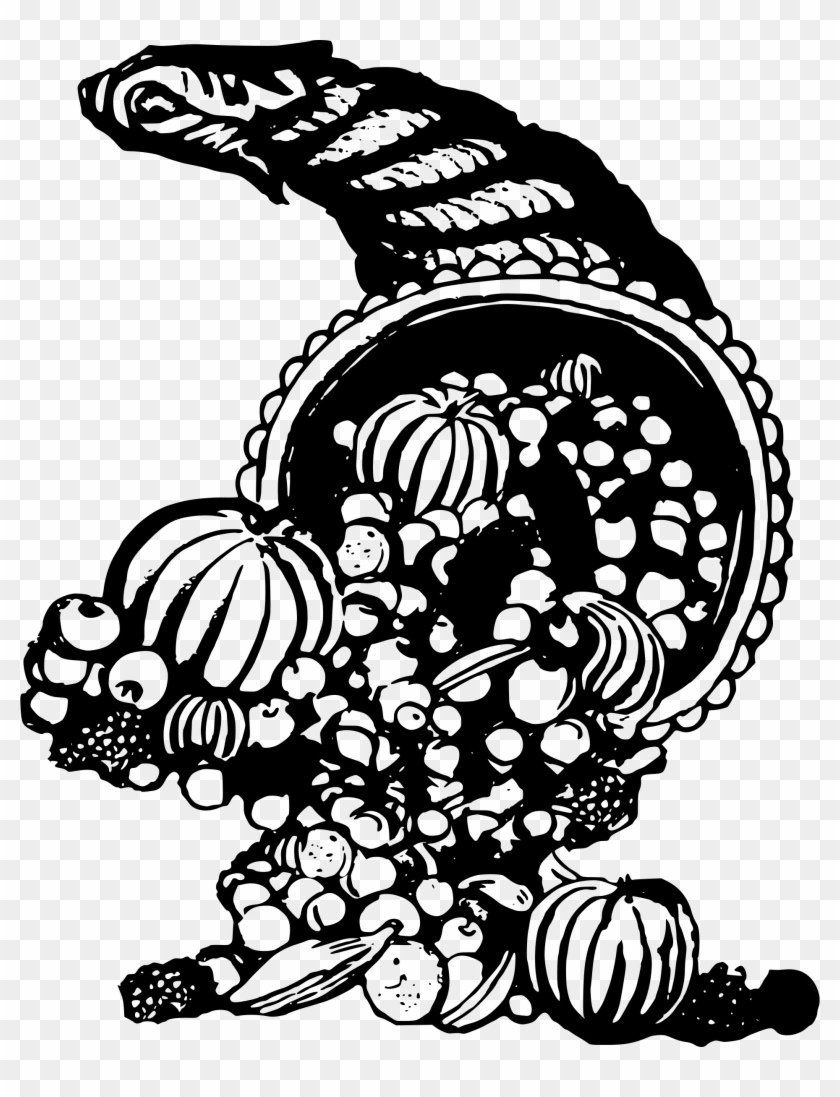 Horn Of Plenty Vector Clipart Image - Horn Of Plenty Clipart - Png Download