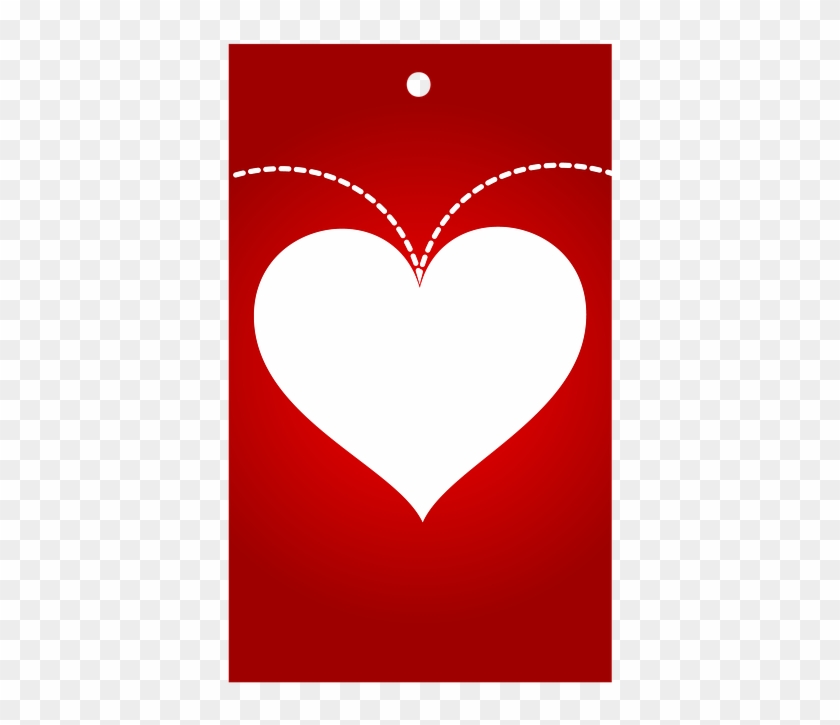 Sticker Tag Price-list Element Promotion Label - Price Tag Heart Clipart #3764262