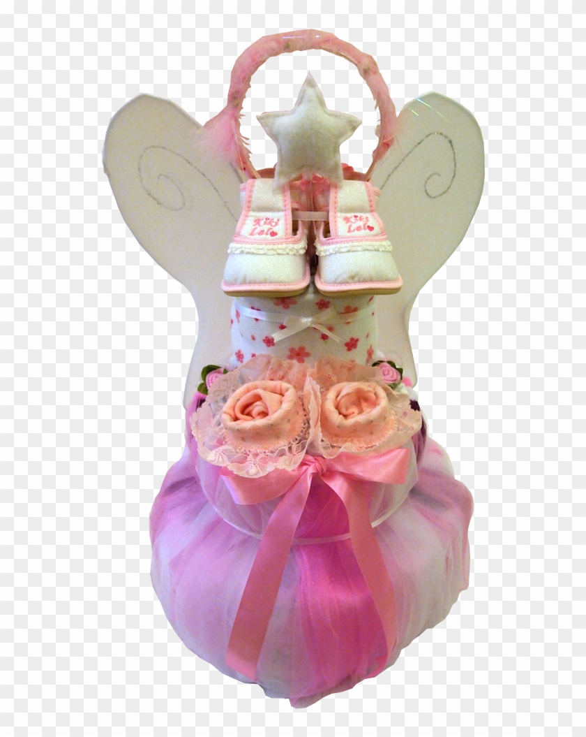 Baby Hippo Mini Diaper Cake Centerpiece Jungle Safari - Illustration Clipart