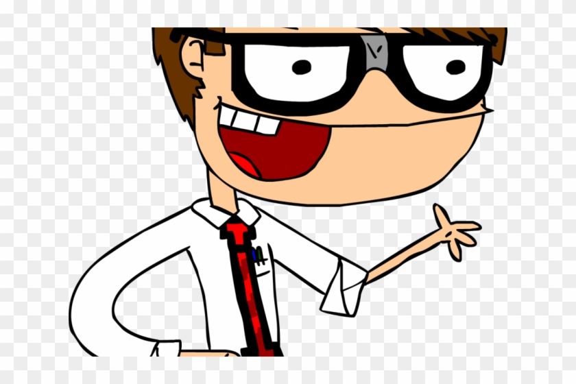Animated Nerd Cliparts - Transparent Cartoon Nerd - Png Download