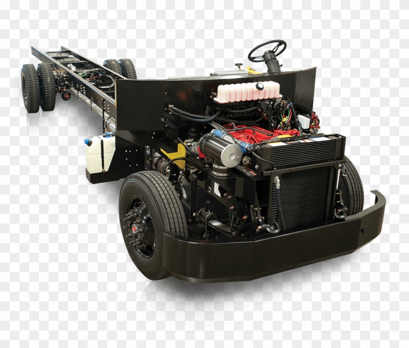 Front-engine Bus Chassis - Car Clipart
