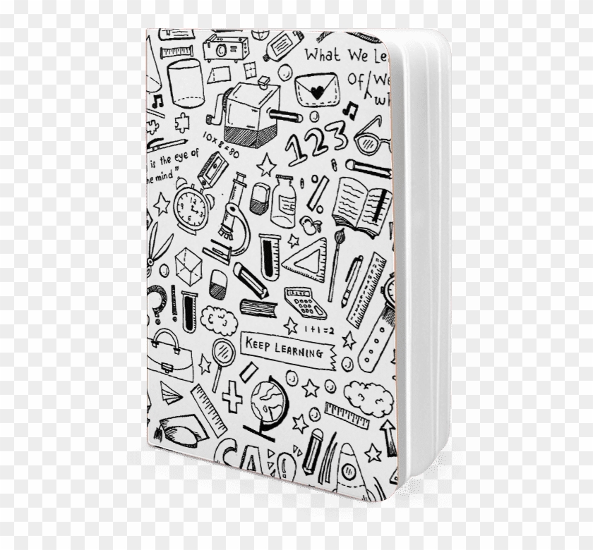 Dailyobjects School Doodles A5 Notebook Plain Buy Online - Doodle Clipart #3764872