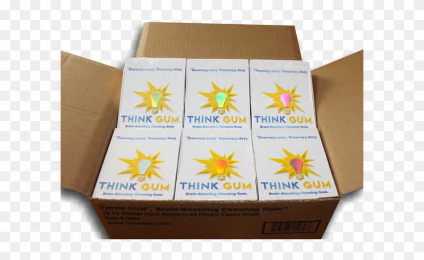 Think Gum Case Square - Box Clipart