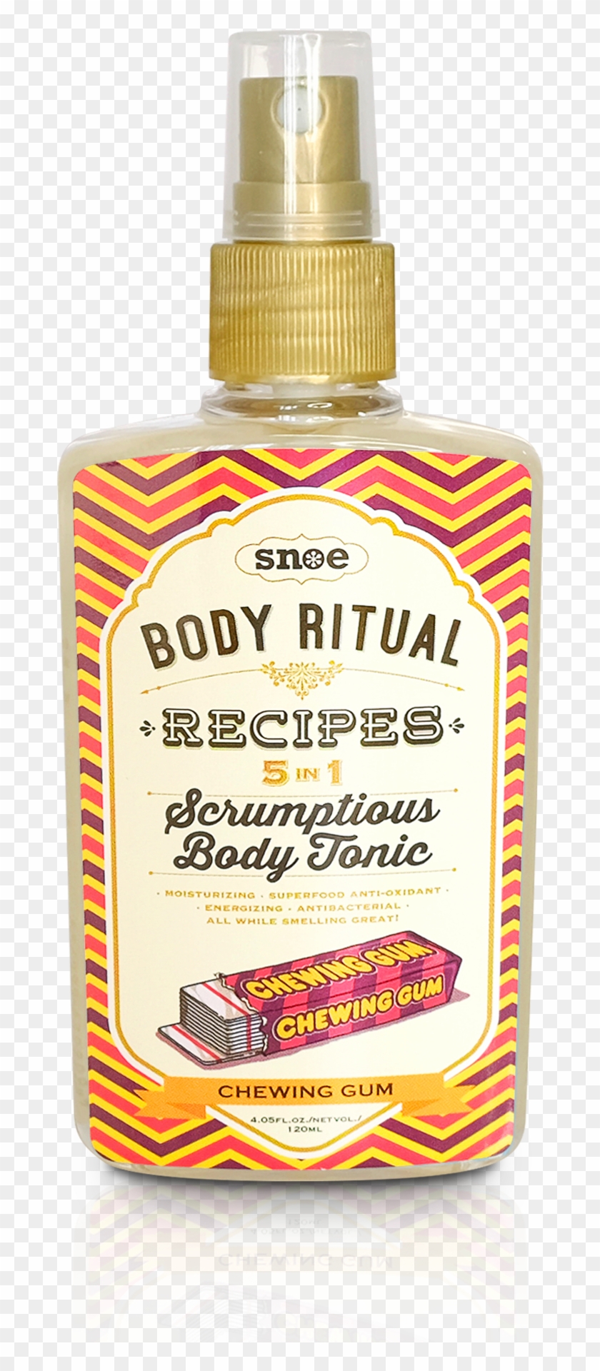 Body Ritual Recipes Scrumptious Body Tonic In Chewing - Bottle Clipart #3765444