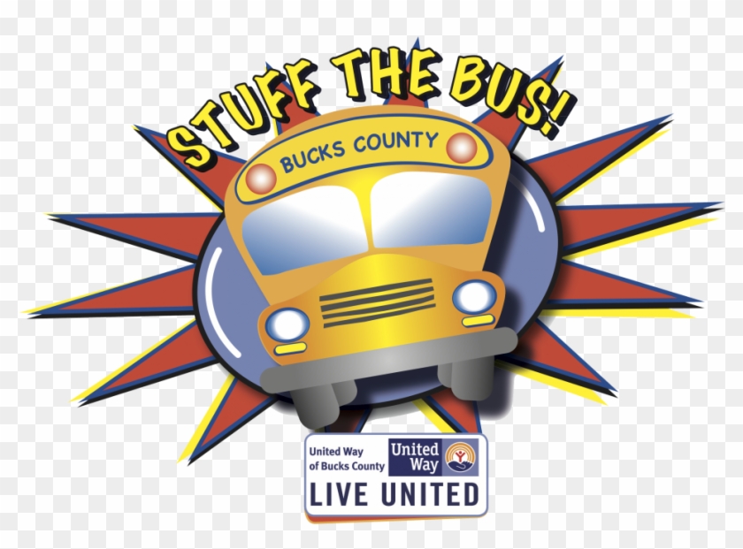 Stuff The Bus No Background - United Way Clipart #3765668