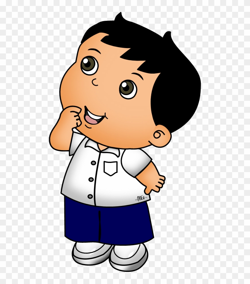 Nik's School Boy, Cartoon Characters, Muslim, Doodles, - Islamic Father Picture Cartoon Clipart