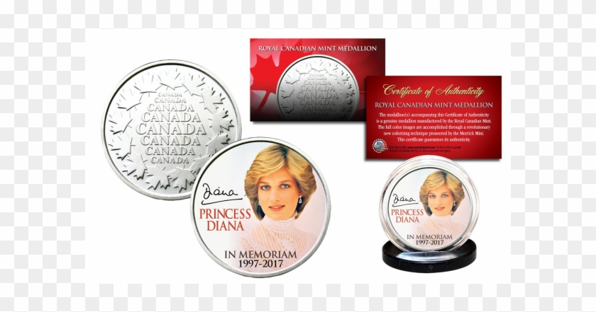Princess Diana 1997-2017 20th Anniversary Royal Canadian - Canadian Mint Clipart #3766571