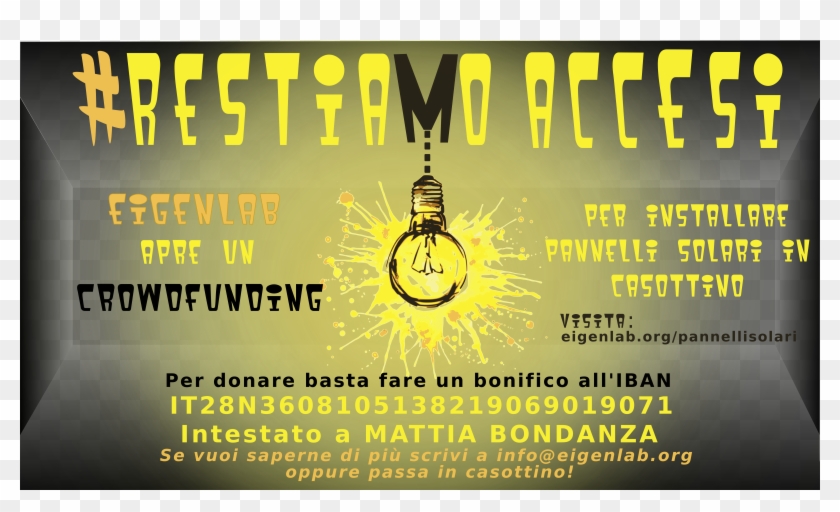 Eigenlab Lancia Un Crowdfunding - Flyer Clipart #3766609