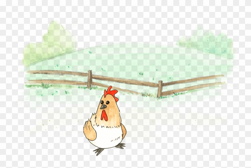 Mrs Chicken - Illustration Clipart