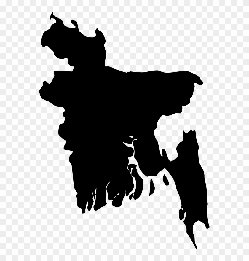 Map Free Vector / 4vector Vector Free, Map Vector, - Bangladesh Map Vector Clipart #3766737