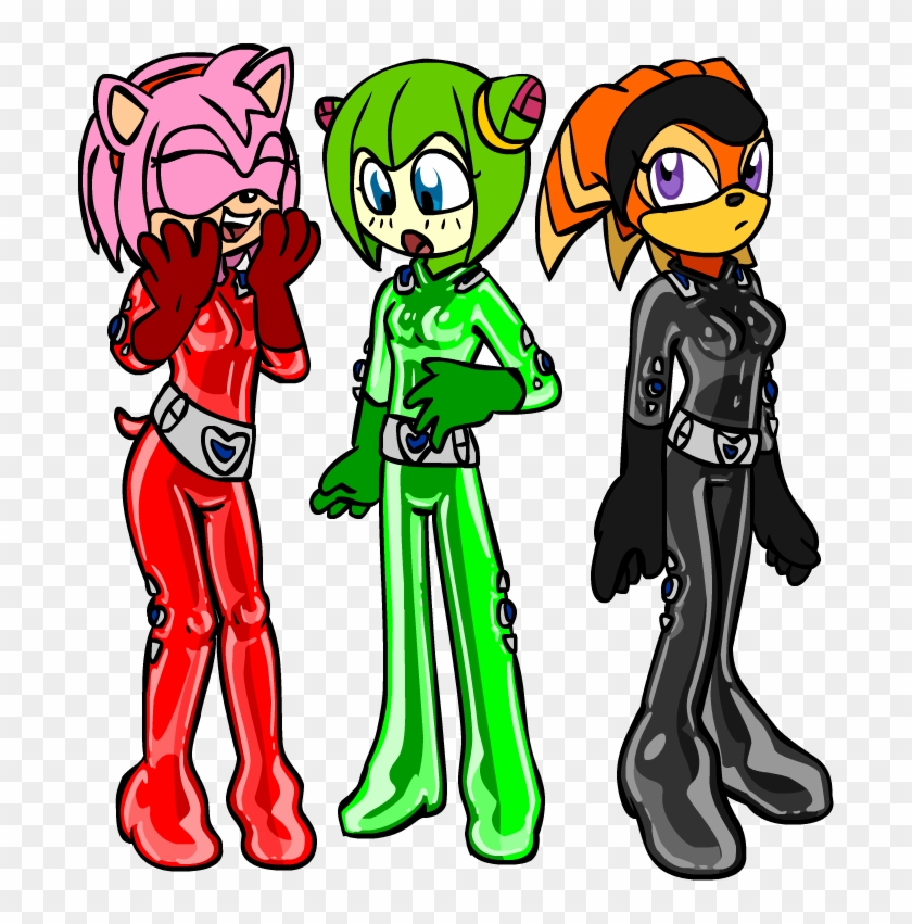 Team Gfs In Totally Spies Suits - Cartoon Clipart #3766739